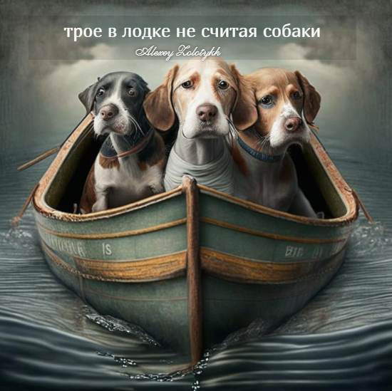 трое в лодке не считая собаки