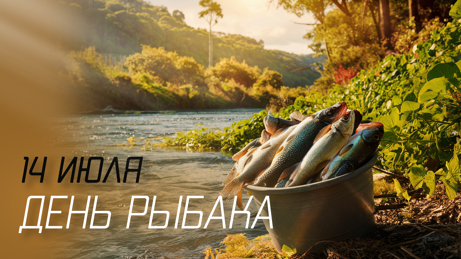 Сегодня, 14 июля, отмечается День рыбака 🎣🐟!🎣...